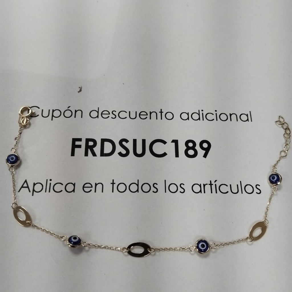 PULSERAS DAMA ORO 14K 1.2 (NUEVO)