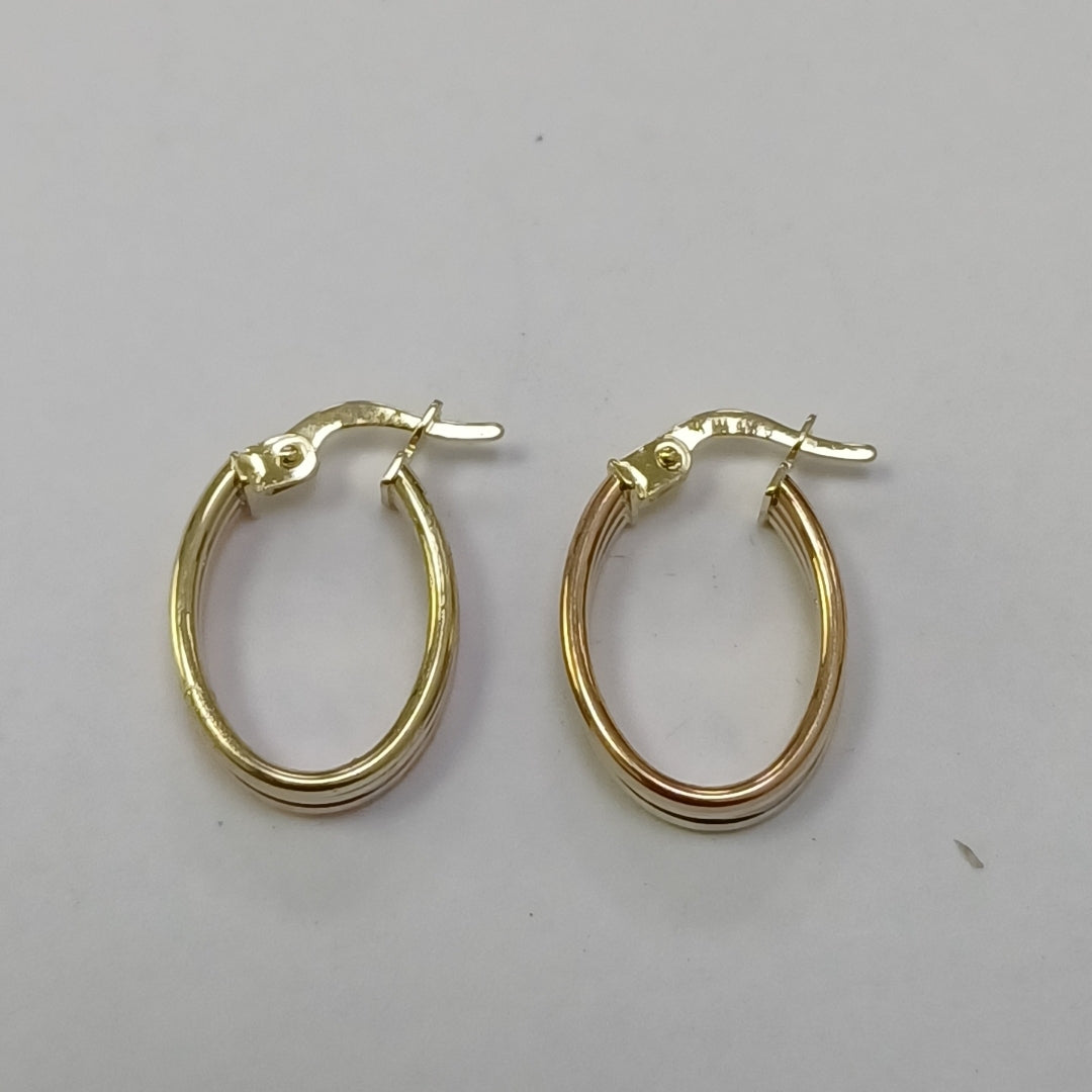 ARRACADAS ORO 14K 1.5 (NUEVO)