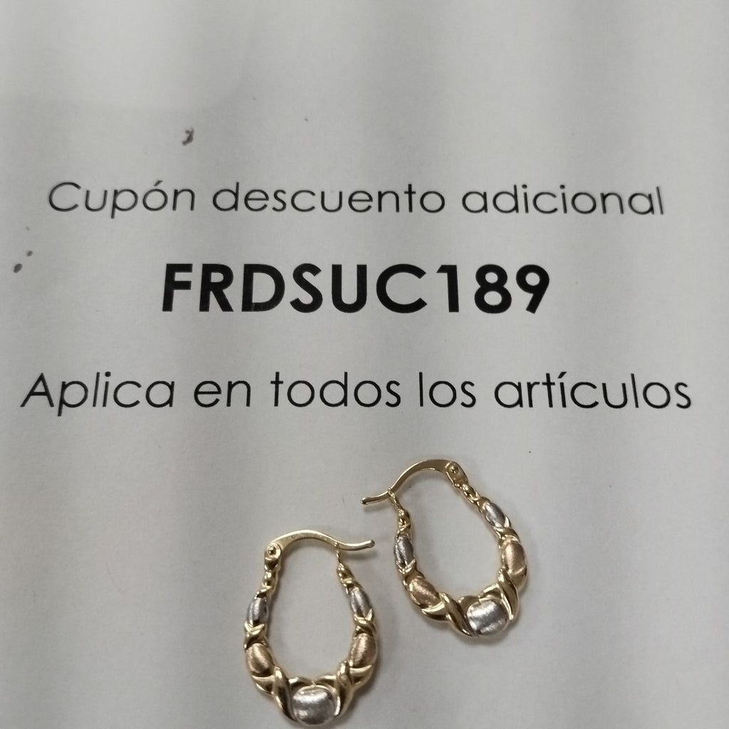 ARRACADAS ORO 14K 1.2 (NUEVO)