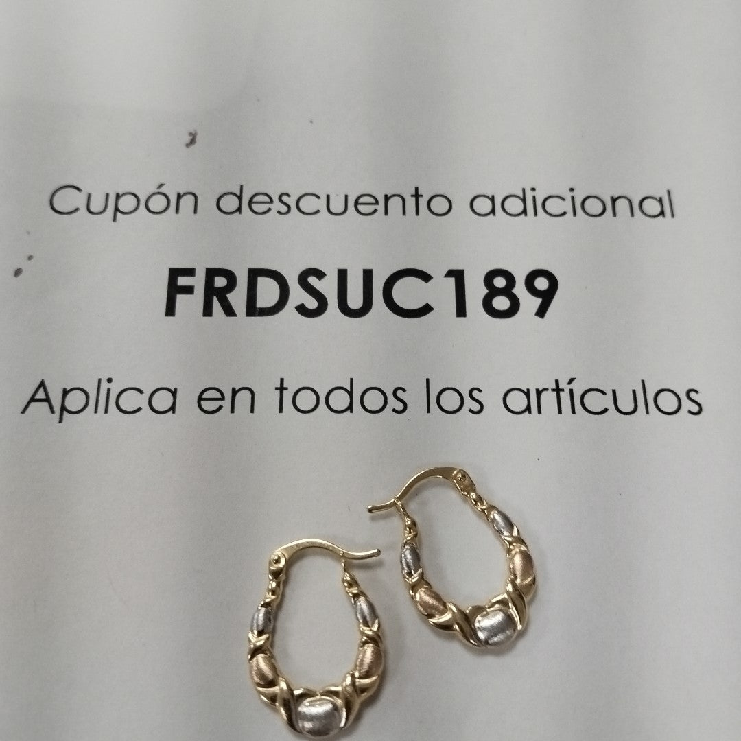 ARRACADAS ORO 14K 1.2 (NUEVO)