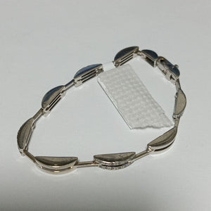 PULSERA ORO, ORO BLANCO 14 K 16.6 GRMS (SEMINUEVO)