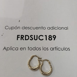 ARRACADAS ORO 14K 1.2 (NUEVO)