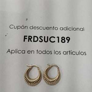 ARRACADAS ORO 14K 1.3 (NUEVO)