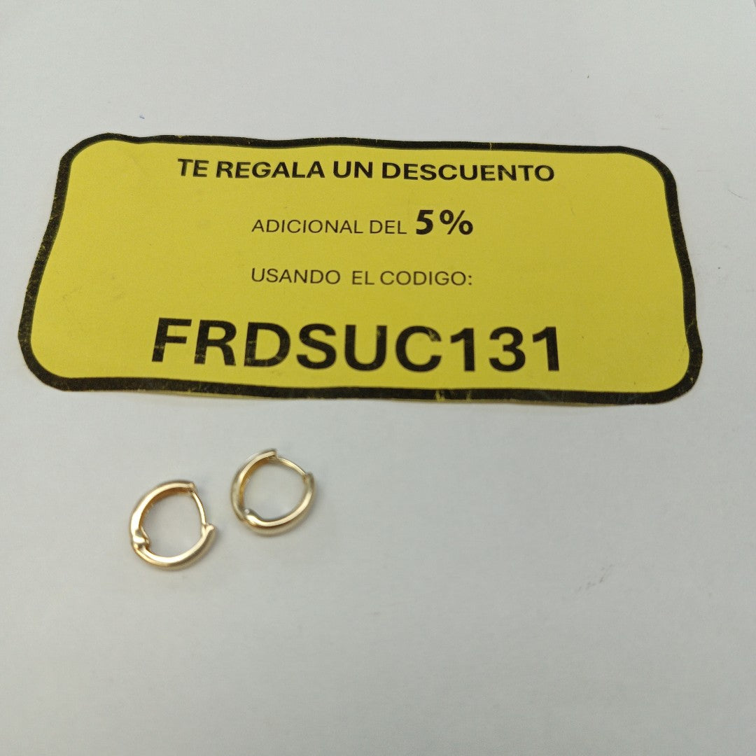 HUGGIES ORO 14K 1.1 (NUEVO)