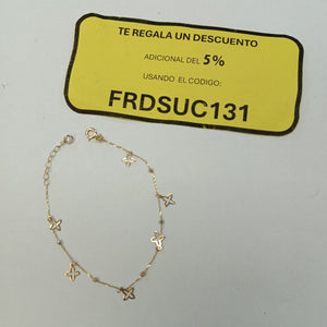 PULSERAS DAMA ORO 14K 1.1 (NUEVO)