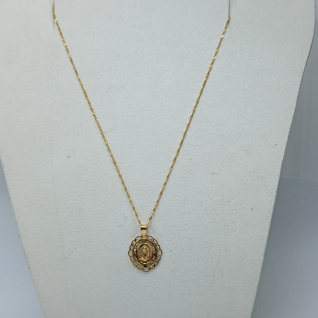 CADENA,DIJE ORO 14 K 1,40 GRMS (SEMINUEVO)