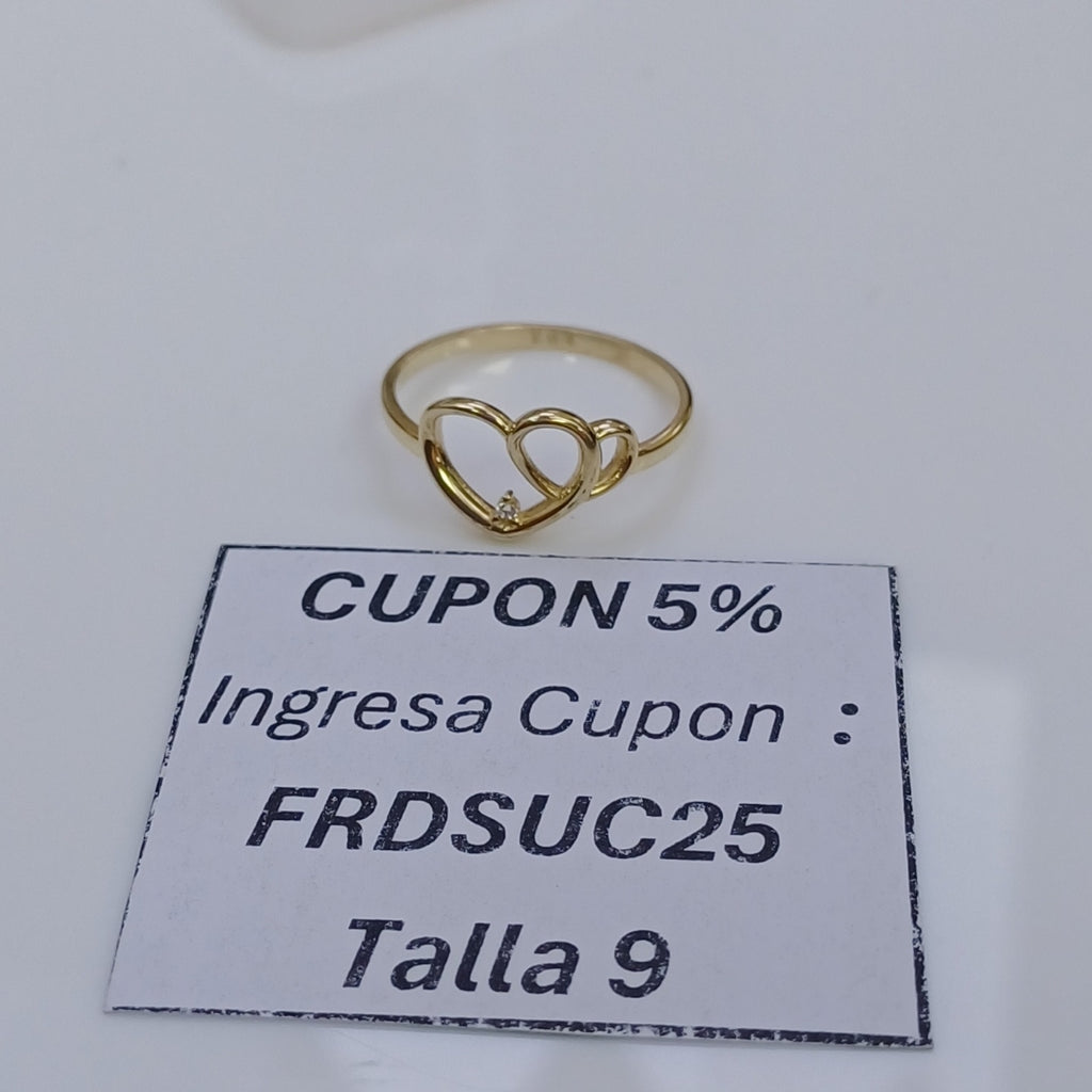 ANILLOS DAMA ORO 14K 1.9 (NUEVO)