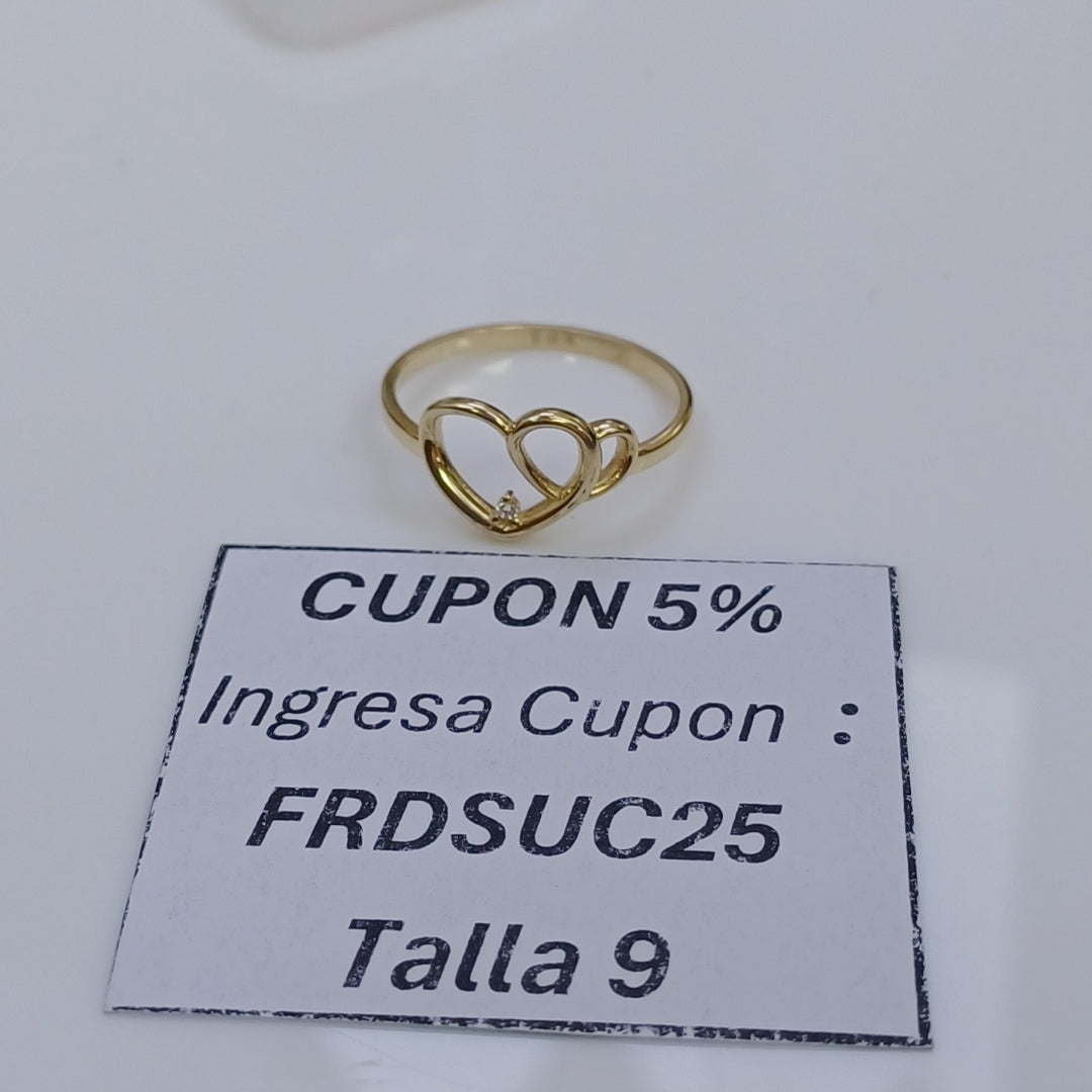 ANILLOS DAMA ORO 14K 1.9 (NUEVO)