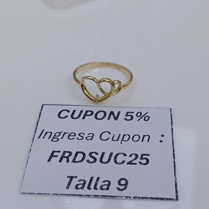 ANILLOS DAMA ORO 14K 1.9 (NUEVO)