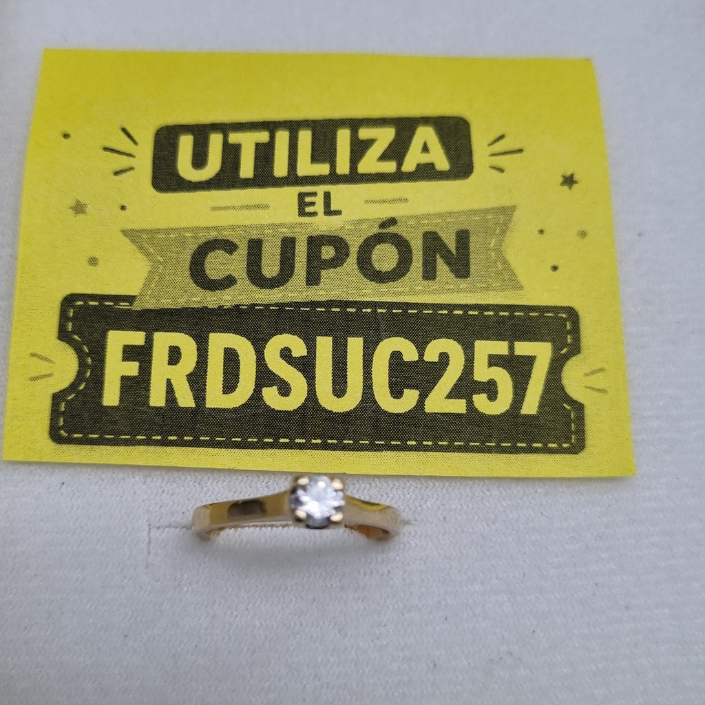 ANILLITO ORO 10 K 2.7 GRMS (SEMINUEVO)