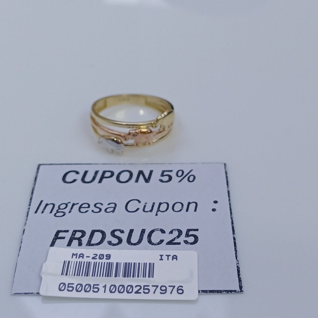 ANILLOS DAMA ORO 14K 2 (NUEVO)