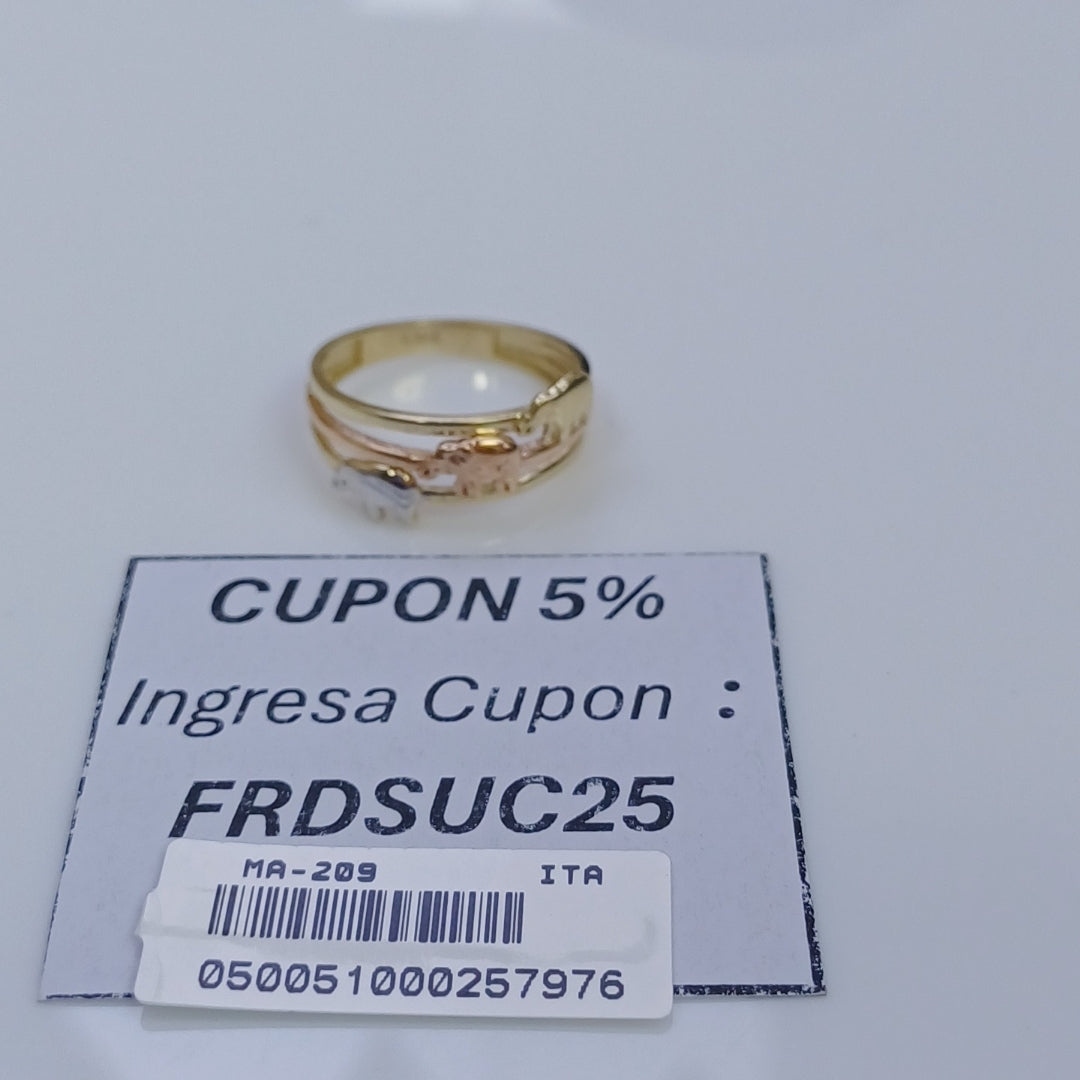 ANILLOS DAMA ORO 14K 2 (NUEVO)