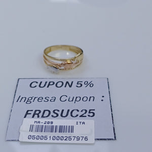 ANILLOS DAMA ORO 14K 2 (NUEVO)
