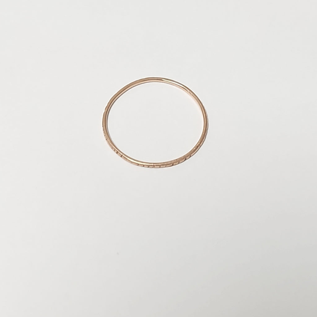 ANILLO ORO 8 K 0,50 GRMS (SEMINUEVO)