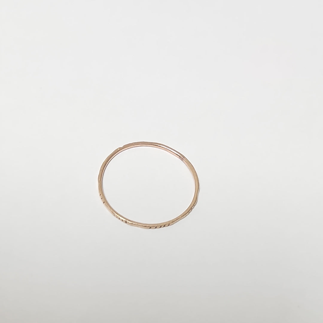 ANILLO ORO 8 K 0,50 GRMS (SEMINUEVO)