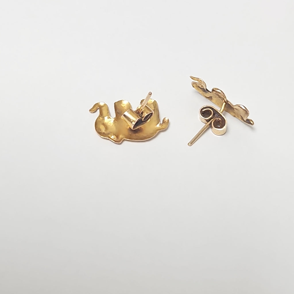 ARETES PAR ORO 10 K 1,00 GRMS (SEMINUEVO)