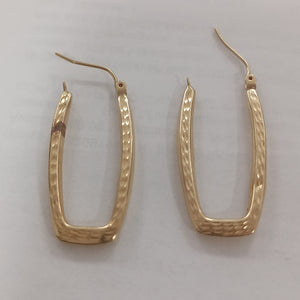 ARRACADAS PAR ORO 14 K 2,00 GRMS (SEMINUEVO)
