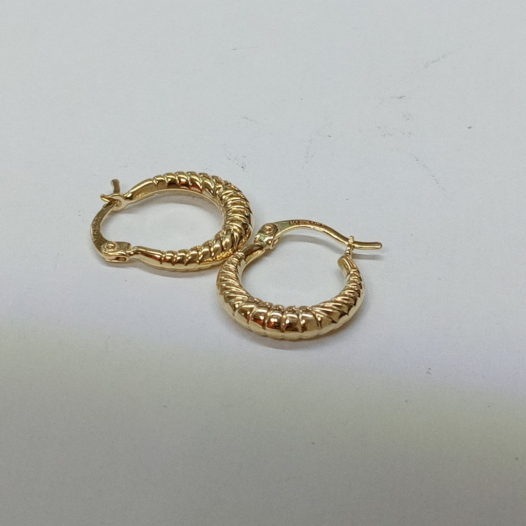 ARRACADAS ORO 14K 1.2 (NUEVO)