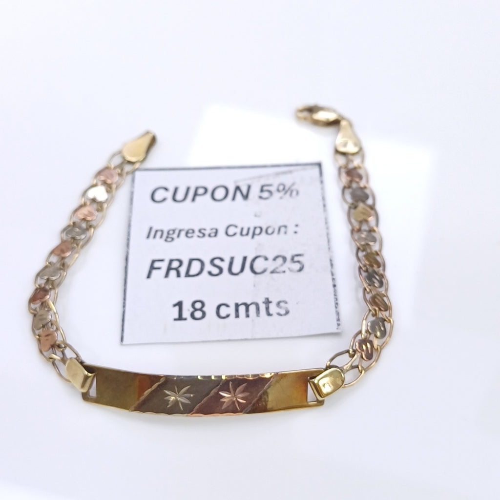 ESCLAVA ORO COMBINADO 10 K 5,50 GRMS (SEMINUEVO)