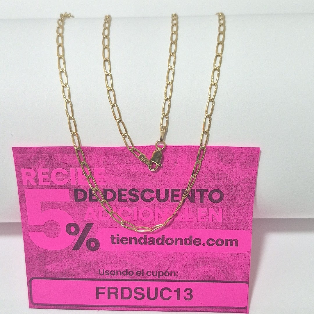 CADENA ORO 14 K 6.7 GRMS (SEMINUEVO)