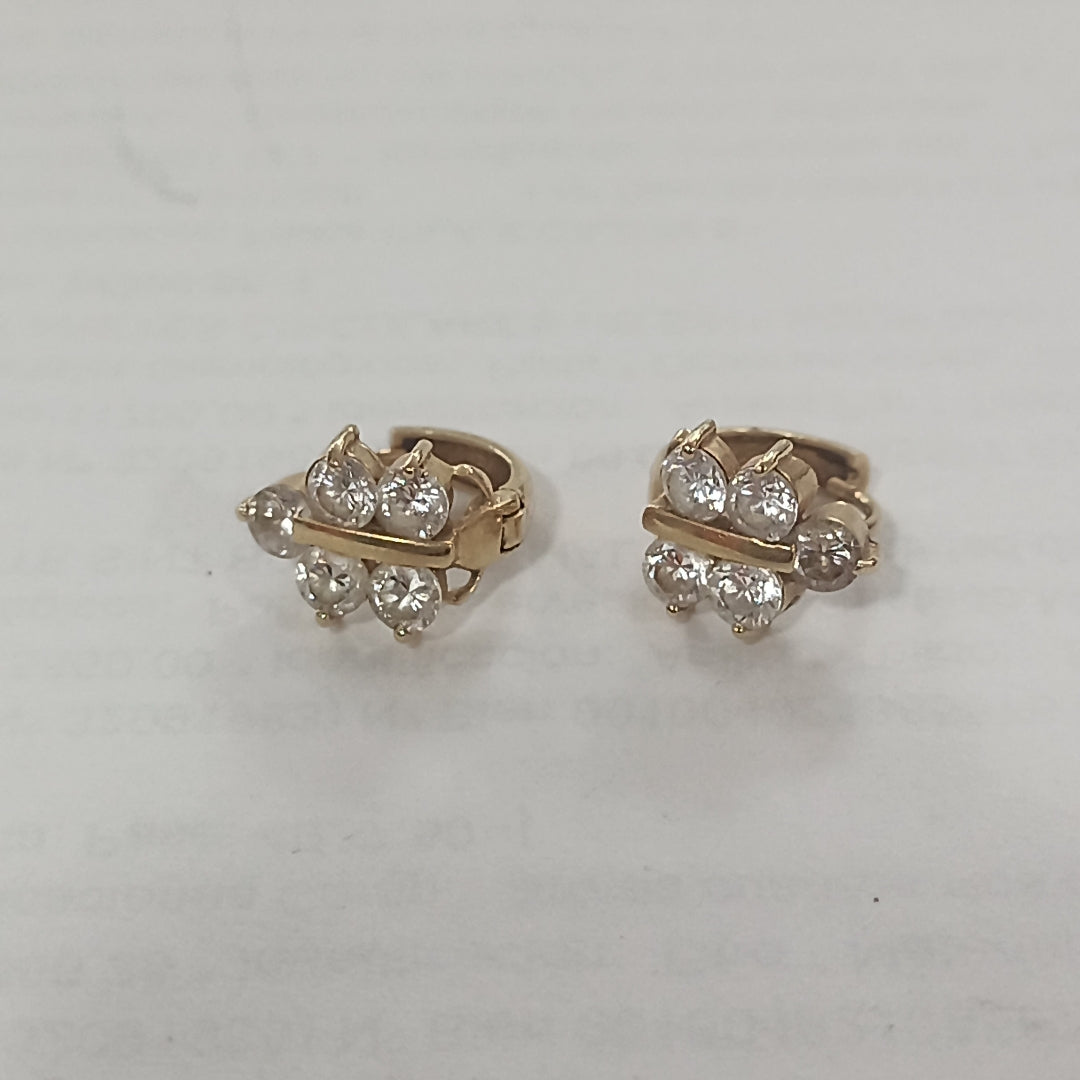 ARETES PAR ORO 10 K 3,00 GRMS (SEMINUEVO)