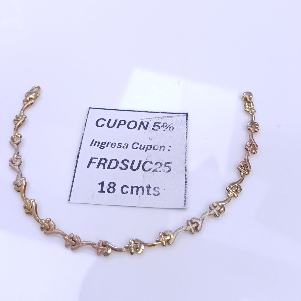 PULSERA ORO 14 K 4,10 GRMS (SEMINUEVO)
