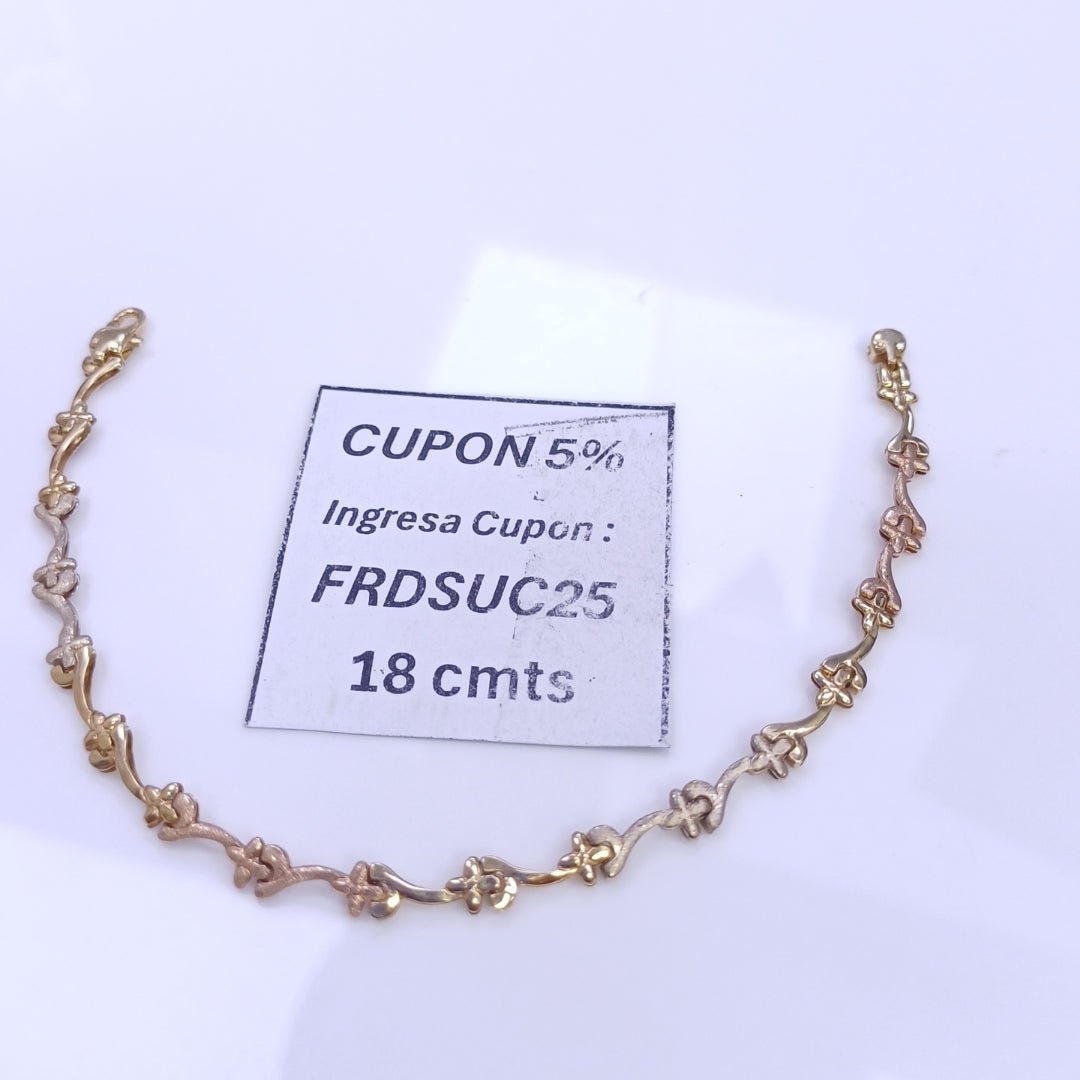 PULSERA ORO 14 K 4,10 GRMS (SEMINUEVO)