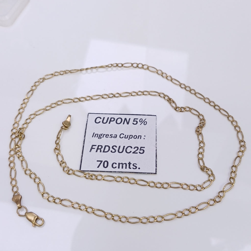 CADENA ORO 14 K 7.8 GRMS (SEMINUEVO)