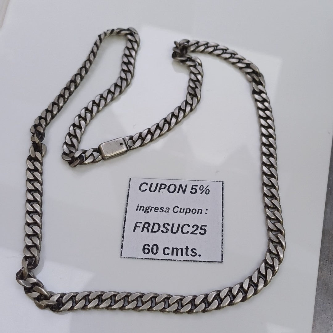 CADENA PLATA 58.5 GRMS (SEMINUEVO)