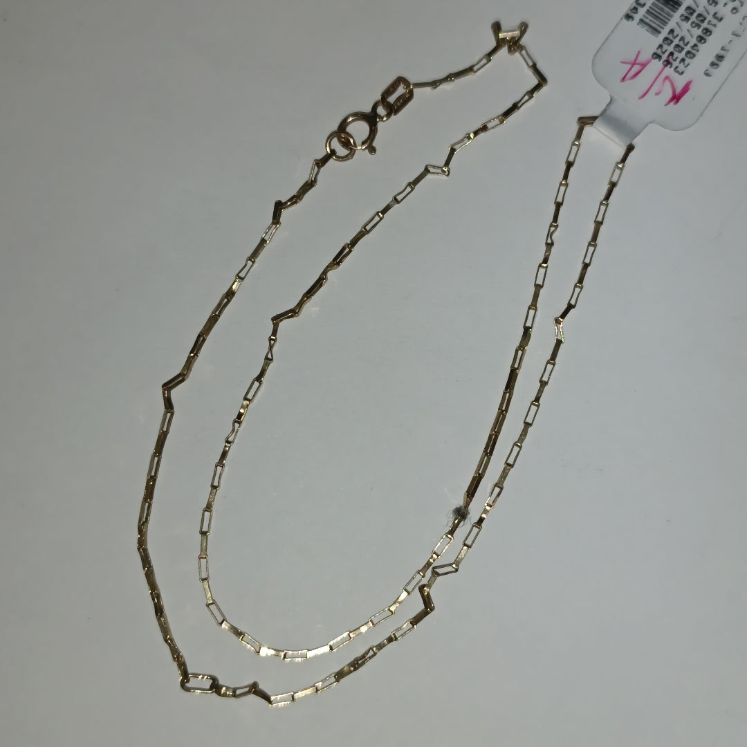 CADENA ORO 14 K 1.8 GRMS (SEMINUEVO)