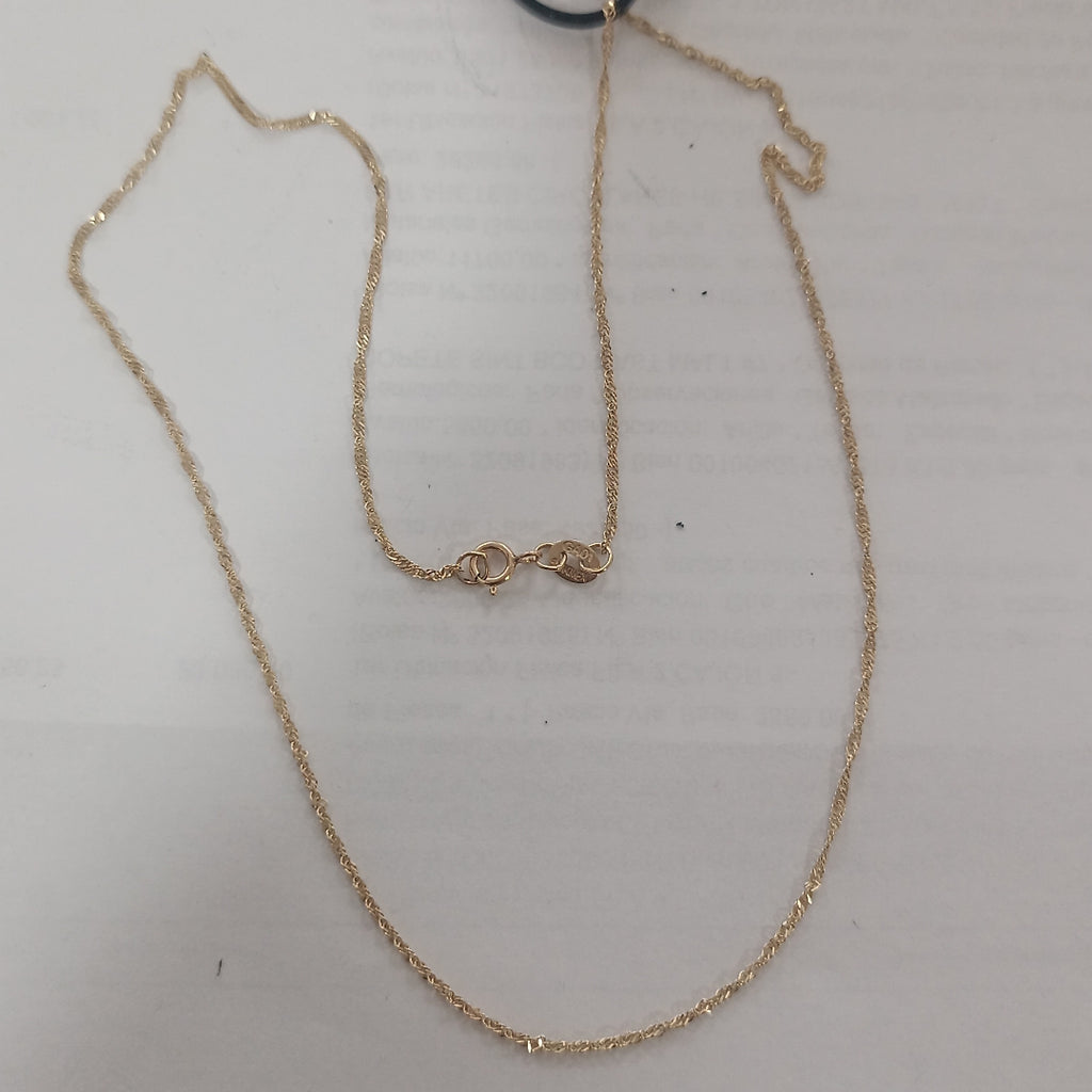 CADENA ORO 10 K 1.1 GRMS (SEMINUEVO)