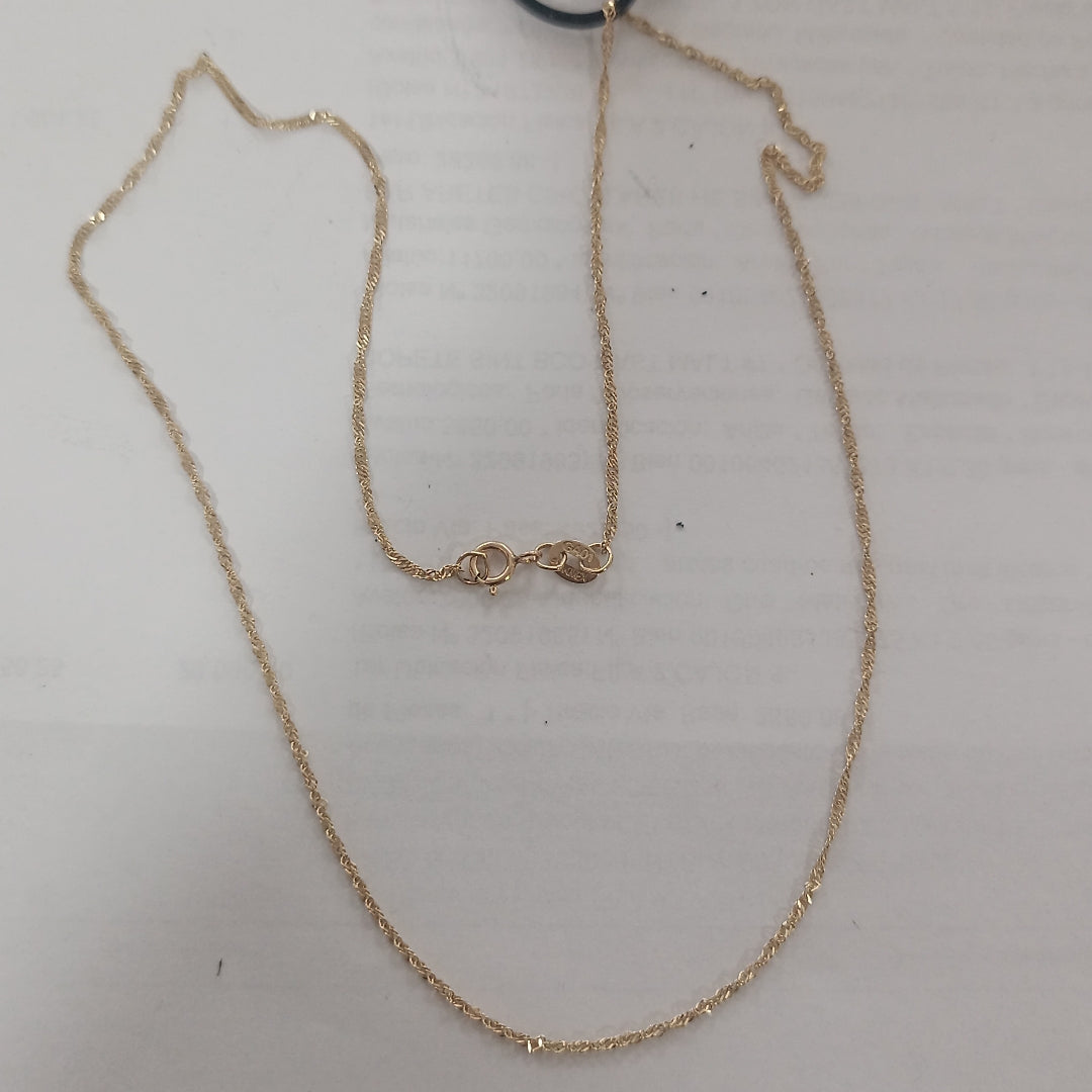 CADENA ORO 10 K 1.1 GRMS (SEMINUEVO)