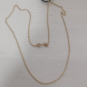 CADENA ORO 10 K 1.1 GRMS (SEMINUEVO)