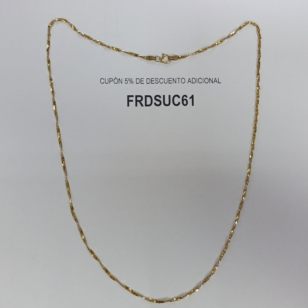 CADENA ORO 10 K 3,80 GRMS (SEMINUEVO)