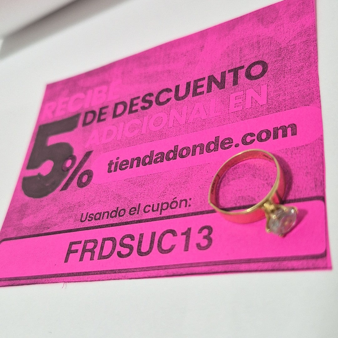 ANILLITO ORO 14 K 1.9 GRMS (SEMINUEVO)