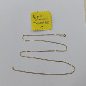 CADENA ORO 10 K 3.1 GRMS (SEMINUEVO)