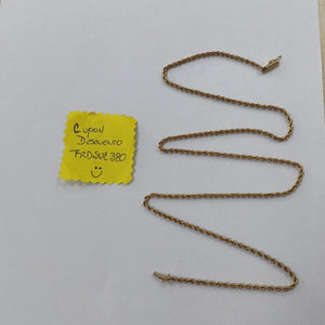 CADENA ORO 14 K 14.4 GRMS (SEMINUEVO)