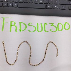 CADENA ORO, ORO COMBINADO 14 K 6.9 GRMS (SEMINUEVO)