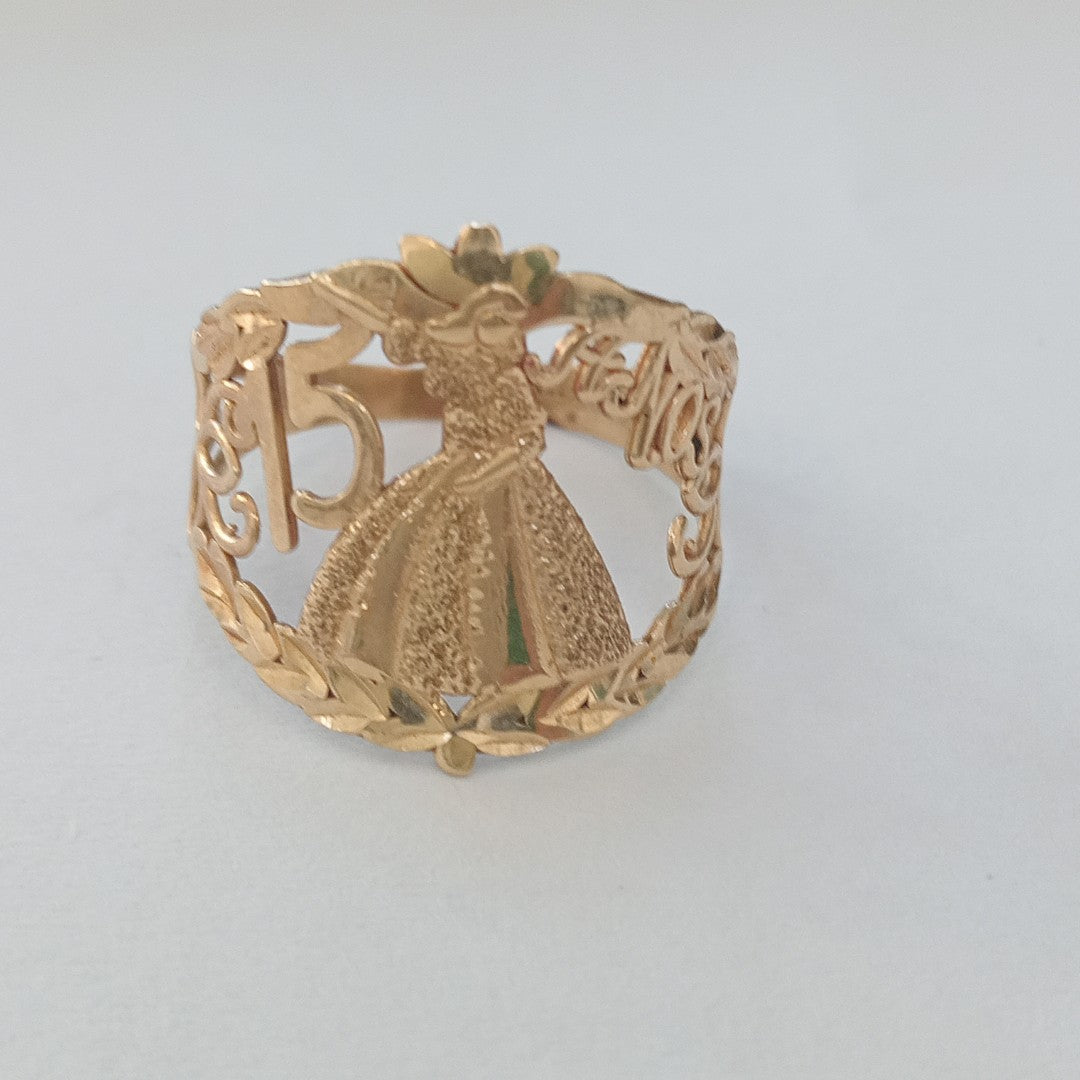 ANILLO ORO 10 K 2.1 GRMS (SEMINUEVO)