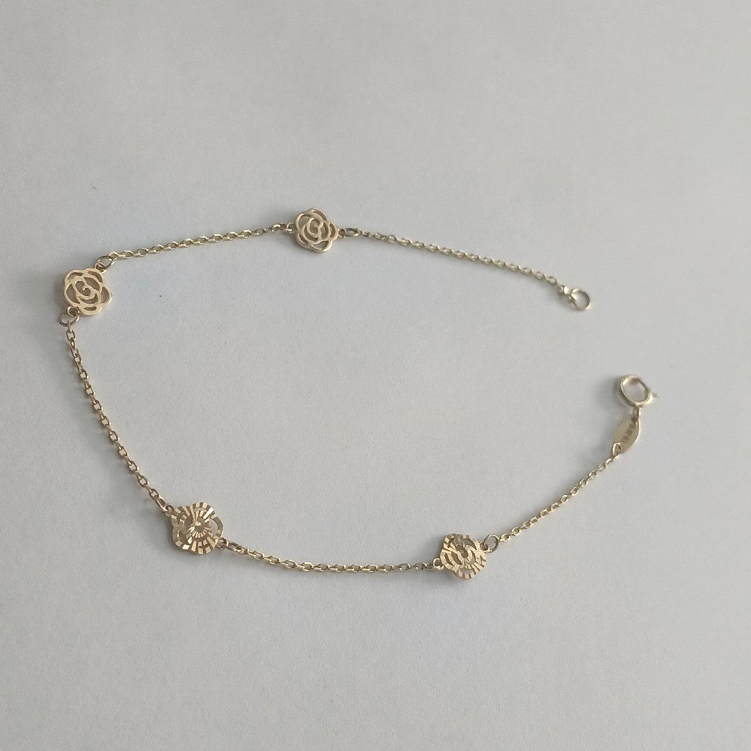 PULSERAS DAMA ORO 14K 1.2 (NUEVO)