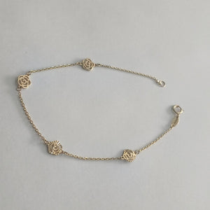 PULSERAS DAMA ORO 14K 1.2 (NUEVO)