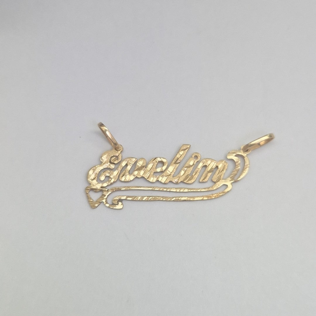 DIJE ORO,RODIADO 14 K 1,60 GRMS (SEMINUEVO)