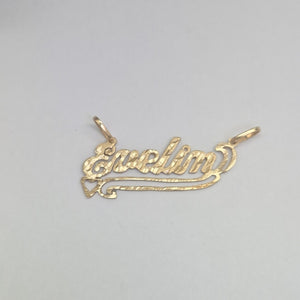 DIJE ORO,RODIADO 14 K 1,60 GRMS (SEMINUEVO)