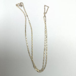 CADENA ORO COMBINADO 10 K 1,40 GRMS (SEMINUEVO)