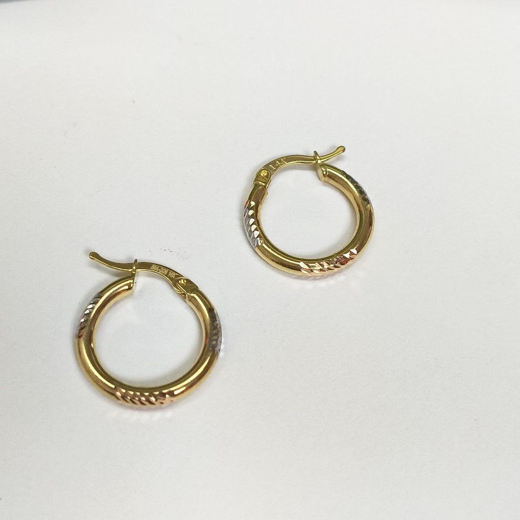 ARRACADAS ORO 14K 1.6 (NUEVO)