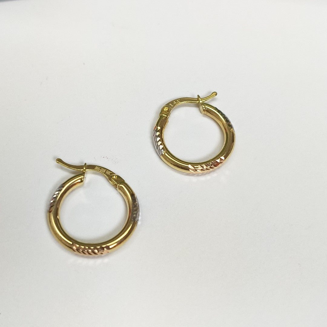 ARRACADAS ORO 14K 1.6 (NUEVO)