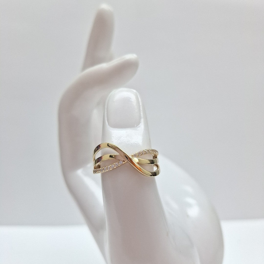 ANILLOS DAMA ORO 14K 2 (NUEVO)