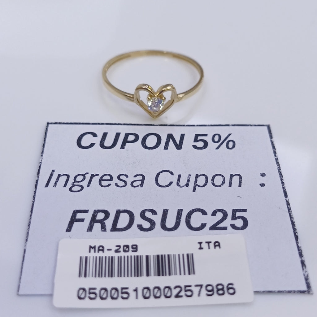 ANILLOS DAMA ORO 14K 1 (NUEVO)