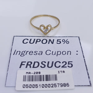 ANILLOS DAMA ORO 14K 1 (NUEVO)