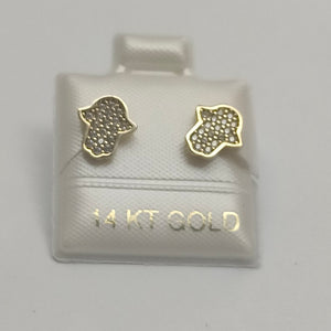 BROQUELES ORO 14K 1.3 (NUEVO)